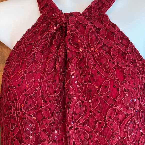 Julia Jordan Sequenced Red Jump suite size 4 - Picture 3 of 10